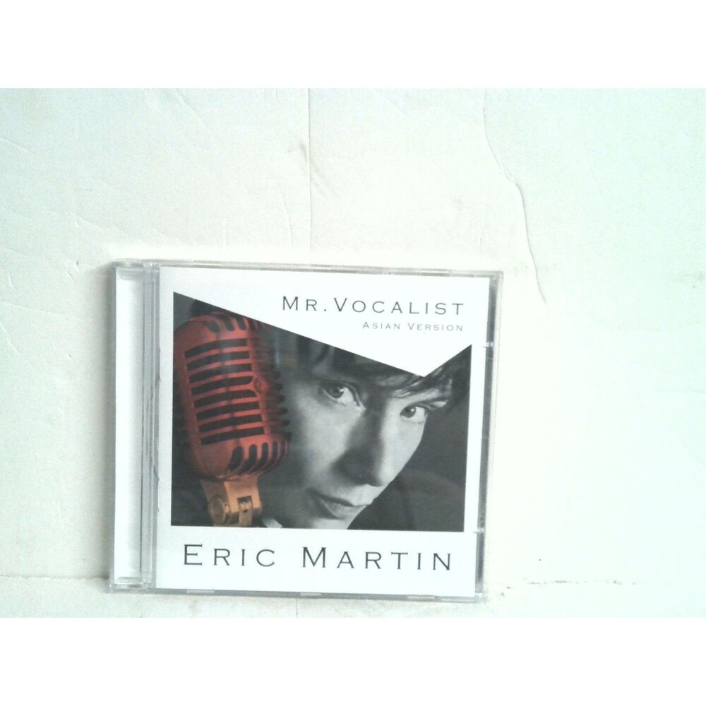Eric Martin Mr. Vocalist Asian Version CD 2008 Sony Music Japan